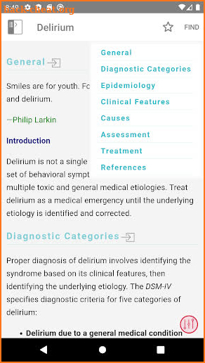 The Washington Manual® Psychiatry Survival Guide screenshot