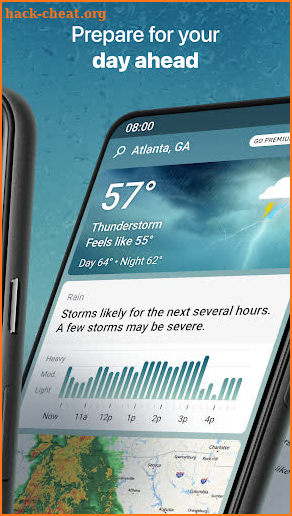 The Weather Channel Auto App screenshot