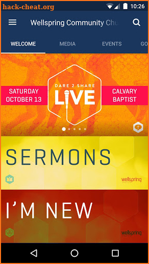 The Wellspring Church App screenshot