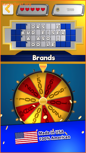 The Wheel of Fortune XD screenshot