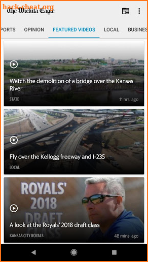 The Wichita Eagle & Kansas.com screenshot