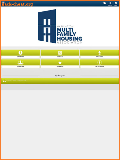 The WMFHA App screenshot