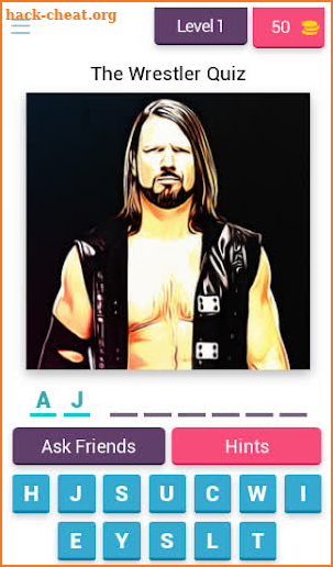 The Wrestler Quiz screenshot