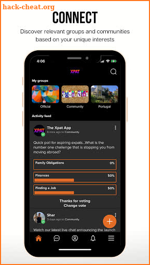 The Xpat App screenshot