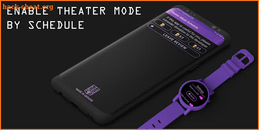 Theater Mode Schedule for Wear OS screenshot