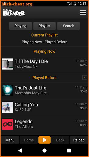 TheBlast.FM screenshot