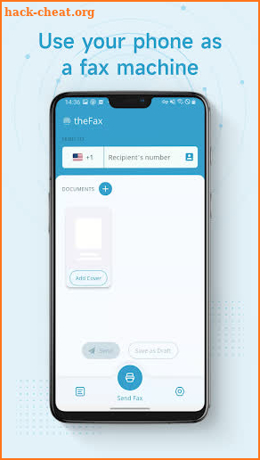 theFax - Fast & Convenient Fax screenshot