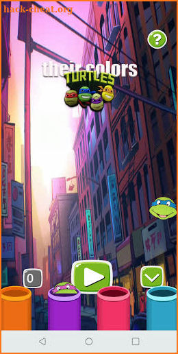 their colors : TMNT screenshot