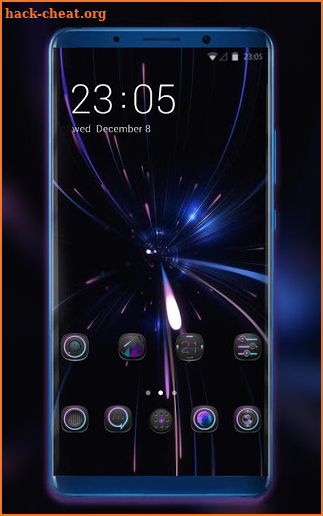 theme for black shining Music launcher screenshot