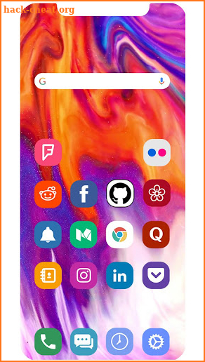 Theme for LG Q9 screenshot