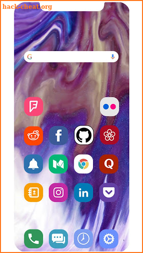 Theme for LG Q9 screenshot