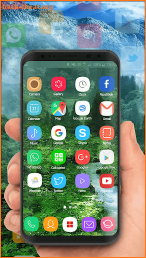 Theme for Samsung S8 Edge, Galaxy s8 launcher screenshot