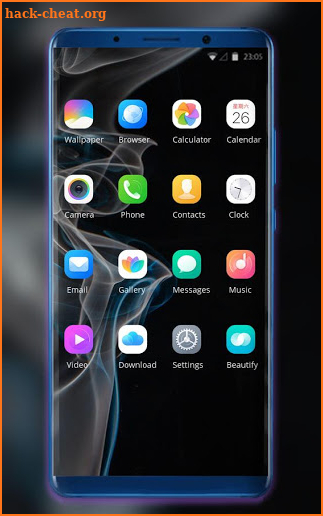 Theme for vivo nex black wallpapers screenshot