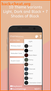 theme Galaxy - Theme Maker for Samsung Galaxy screenshot