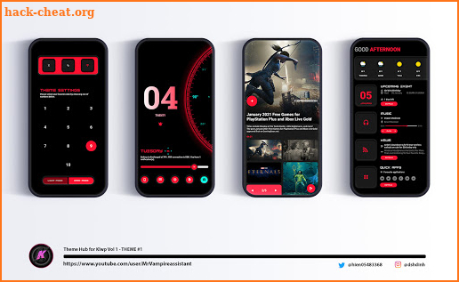 Theme Hub for KLWP Vol 1 screenshot