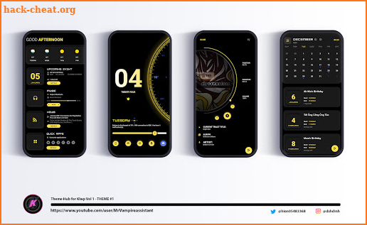 Theme Hub for KLWP Vol 1 screenshot