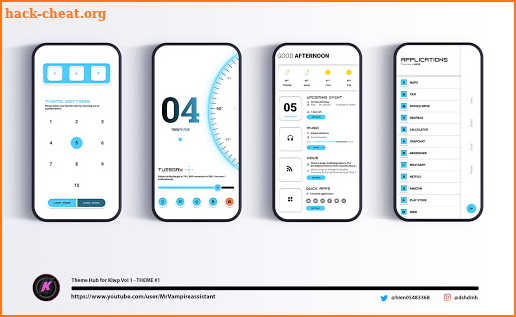 Theme Hub for KLWP Vol 1 screenshot