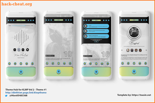 Theme Hub for Klwp Vol 2 screenshot