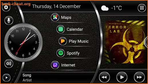 Theme Leather screenshot