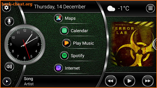 Theme Leather screenshot