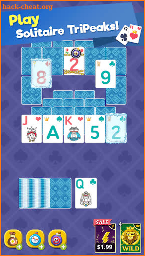 Theme Solitaire Tripeaks Tri Tower PV screenshot