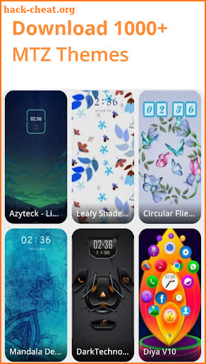 Theme Swap-Download MTZ themes screenshot