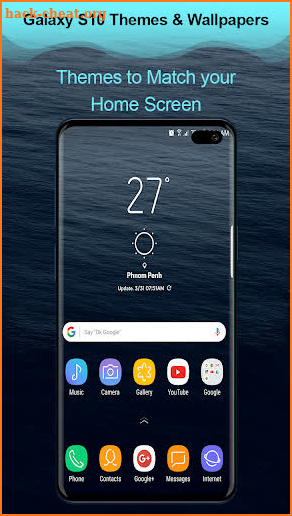 Themes for Samsung galaxy S10 launcher & wallpaper screenshot