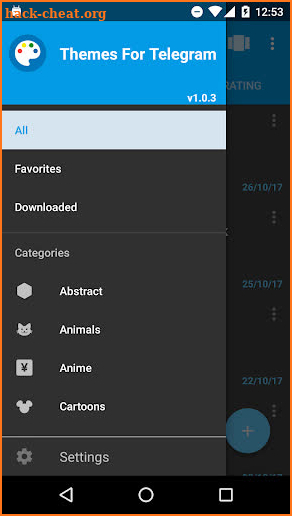 Themes for Telegram screenshot