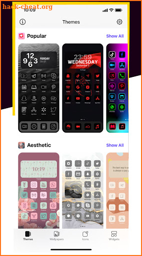 Themify - Icon Changer & Themes Helper Tricks screenshot