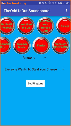 TheOdd1sOut Soundboard And Ringtone PRO screenshot
