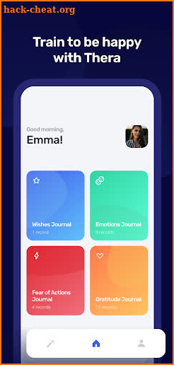 Thera: Diary and mood tracker screenshot