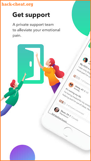 Therapeer: A private support group focused on YOU screenshot