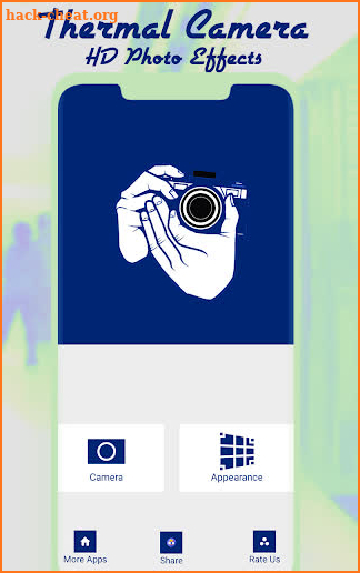 Thermal Camera HD Photo Effects Simulator Prank screenshot