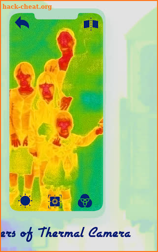 Thermal Camera HD Photo Effects Simulator Prank screenshot