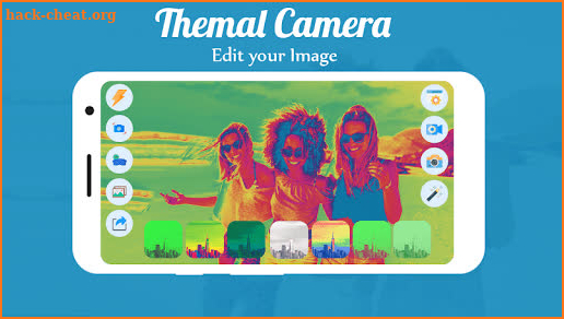 Thermal, Night Vision Camera Effect :Photo Editor screenshot