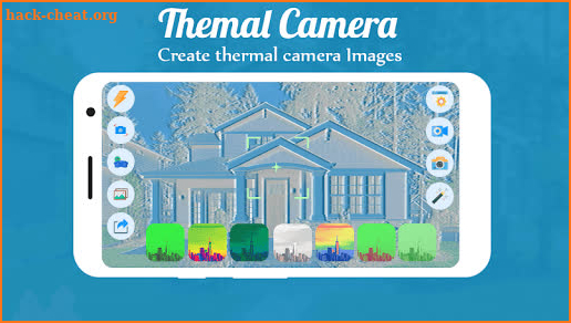 Thermal, Night Vision Camera Effect :Photo Editor screenshot