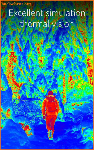 Thermal scanner camera VR screenshot