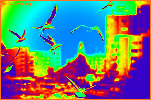 Thermal scanner camera VR screenshot