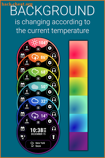 Thermo Watch Face by HuskyDEV screenshot