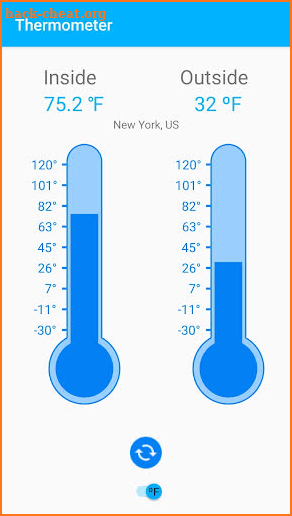 Thermometer screenshot