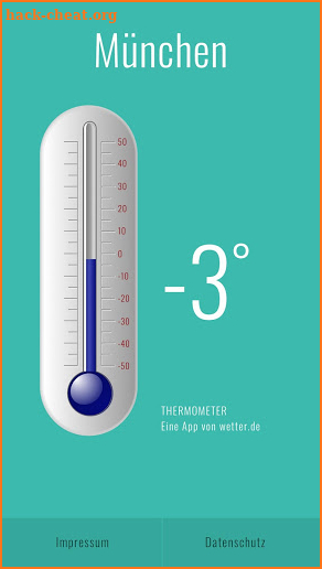 Thermometer – Die Temperatur an deinem Standort screenshot