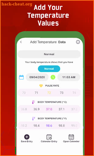 Thermometer For Fever : Body Temperature Checker screenshot