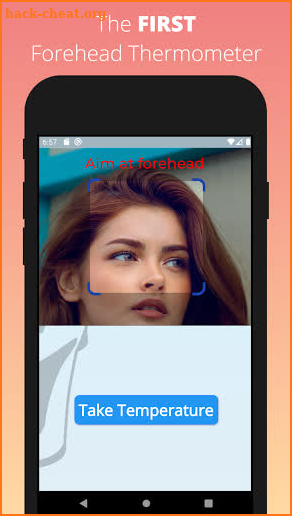 Thermometer : Forehead Temperature Reader screenshot