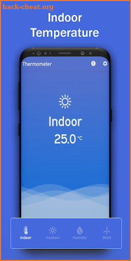 Thermometer Indoor Outdoor Temperature screenshot