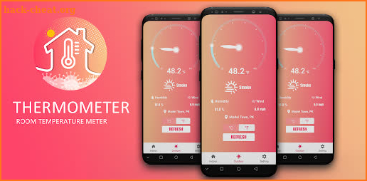 Thermometer Room Temperature Meter screenshot