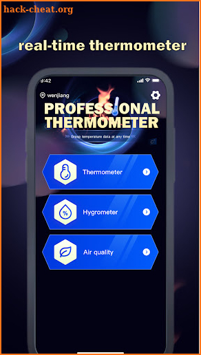 Thermometer-Temperature Tools screenshot