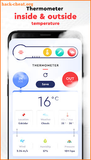 Thermometer: Weather, Body Temperature, Forecast screenshot