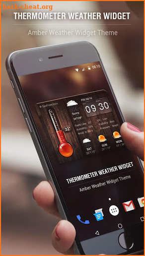 Thermometer Weather Widget screenshot