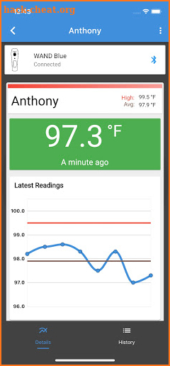 ThermoWorks Health screenshot