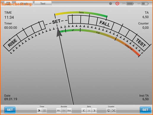 Theta-Meter screenshot